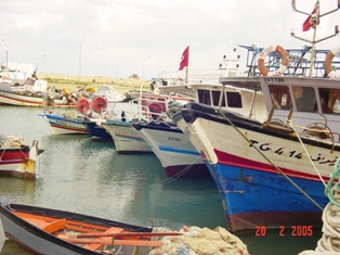 POrt de pêche de Ghar El Melh (Porto Farina)