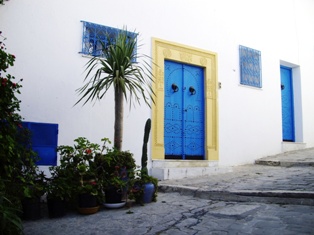 rue typique de Sidi Bou saïd