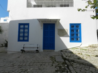 Sidi Bou Saïd galerie Le violon bleu
