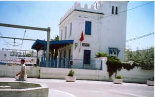 Station du train TGM (Tunis-La Goulette-Marsa)