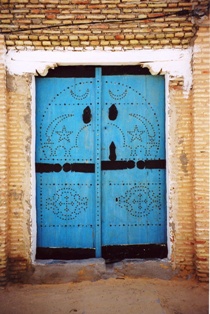 Porte et heurtoir Nefta - Tozeur (Tunisie)