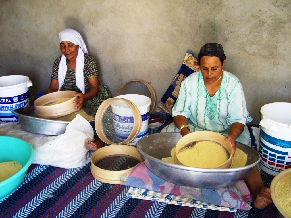 Couscous végétarien à la tunisienne