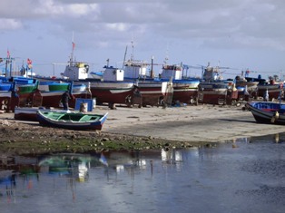 Port de pêche à Ajim