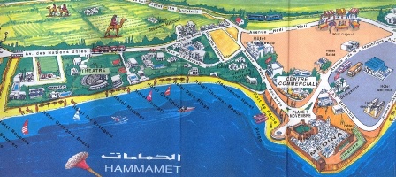 Plan 
Hammamet Centre