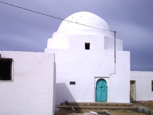 Marabout dans la vieille ville