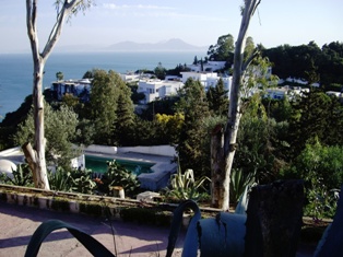 Vilage de Sidi Bou Sad dominant la baie