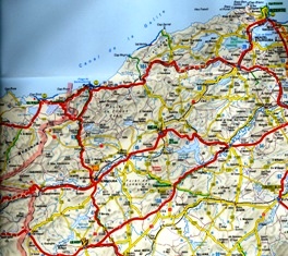 Carte routière