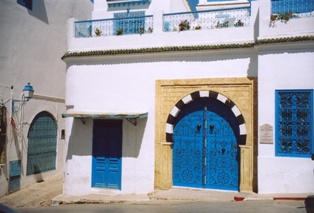 Architecture arabe Sidi Bou Said