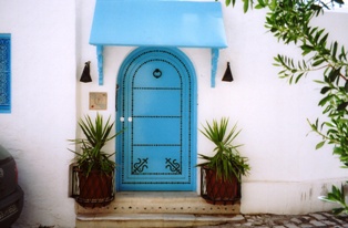 photo architecture arabe sidi bou said